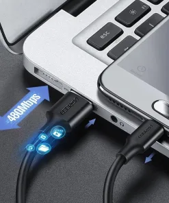 Cáp sạc USB Type A 2.0 sang Micro USB, Màu Đen, Dài 0.5m (US289) UGREEN 60135 – CUGS289