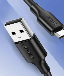Cáp sạc USB Type A 2.0 sang Micro USB, Màu Đen, Dài 0.5m (US289) UGREEN 60135 – CUGS289
