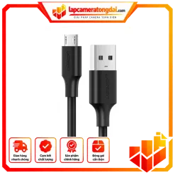 Cáp sạc USB Type A 2.0 sang Micro USB, Màu Đen, Dài 0.5m (US289) UGREEN 60135 – CUGS289