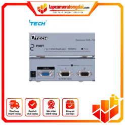 Box Chuyển Multi Vga 1 ra 2 Dtech