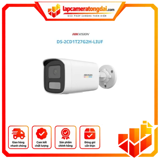 CAMERA HIKVISION DS-2CD1T27G2H-LIUF
