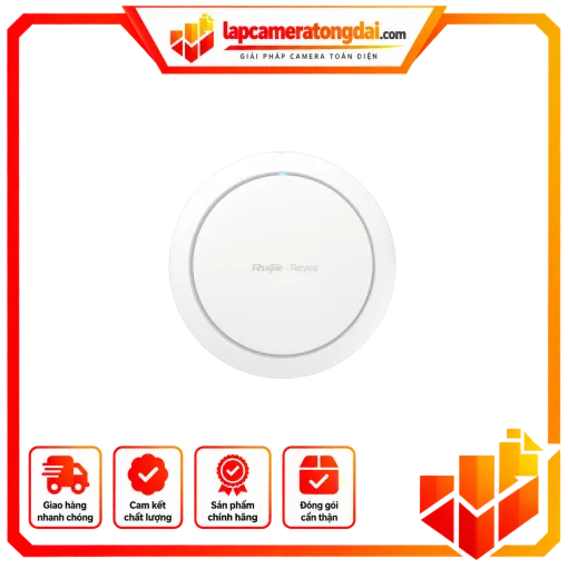 Bộ phát WiFi 6 Ruijie RG-RAP2266