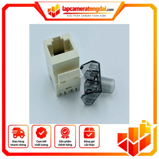Nhân ổ cắm mạng cat6 AMP/Commscope (Mexico) 1375055-1