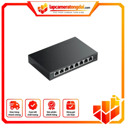 Thiết bị chuyển mạch TP-LINK TL-SG108PE