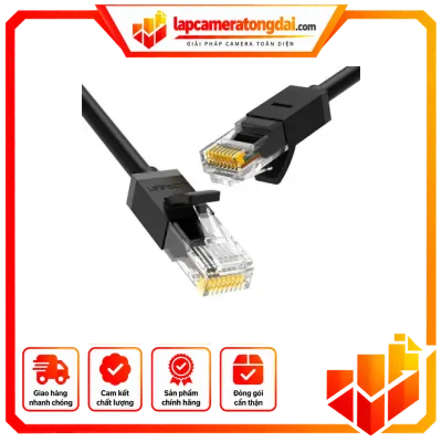 Cáp dữ liệu nối mạng CAT6 UTP ,truyền dữ liệu giữa các máy tính,dài 1M Ugreen ( 20159)