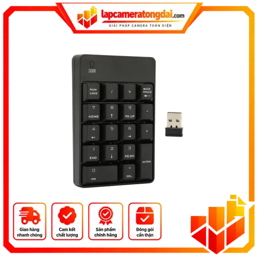 Bàn phím số không dây Newmen TK-028