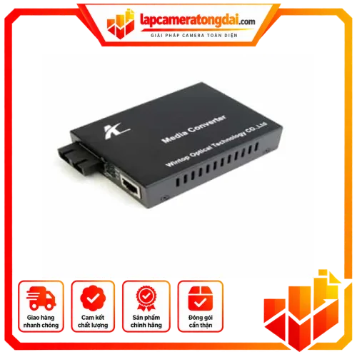 Thiết bị chuyển đổi 1 cổng Ethernet 10/100/1000M 1310nm MM 2Km SC YT-8110GMA-11-2-AS