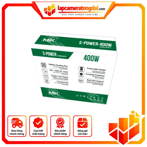 Nguồn MIK S-Power 400w