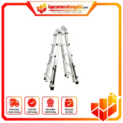 Thang nhôm chữ A rút lồng SUMIKA SKM405
