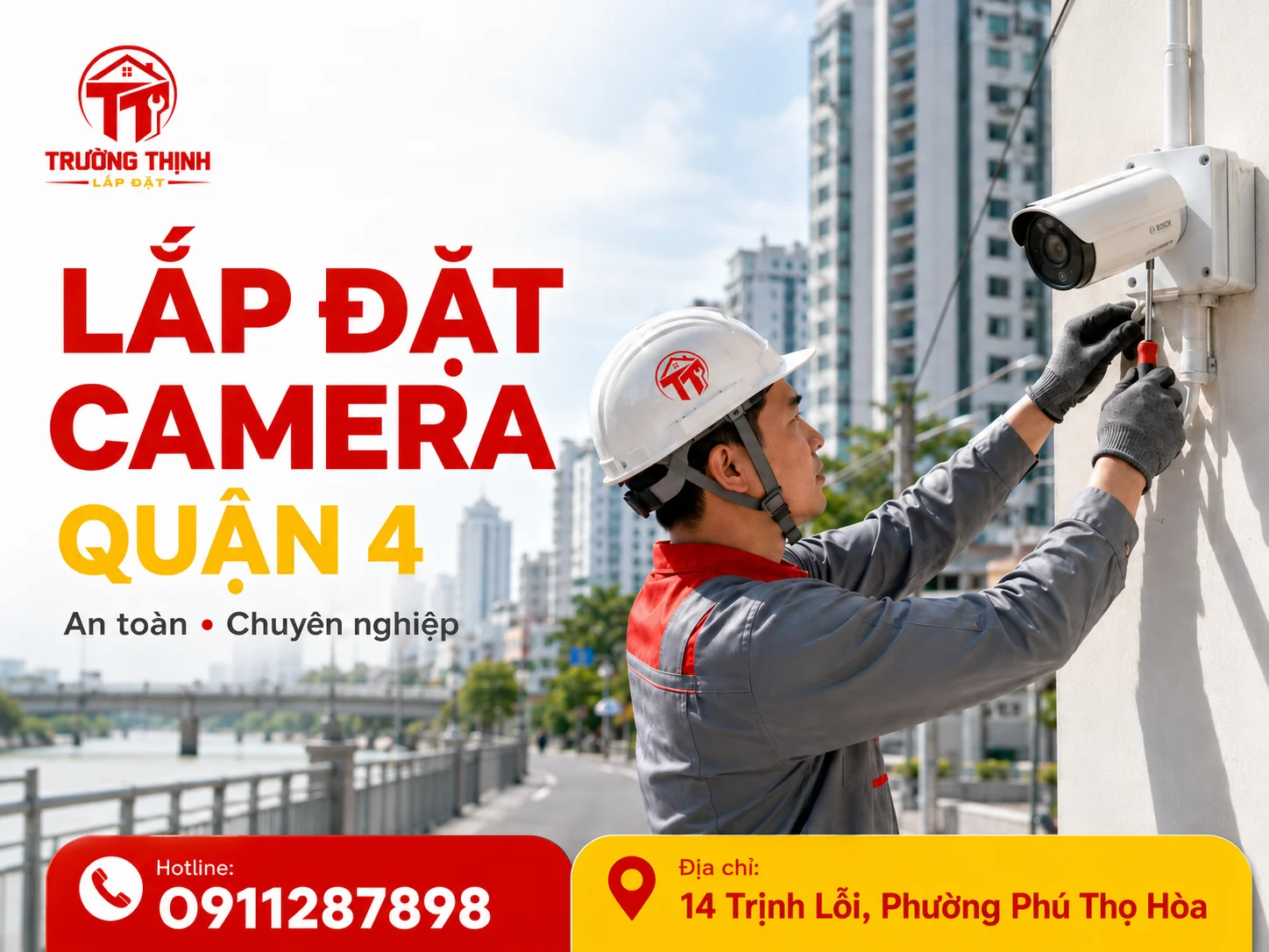 Lắp đặt camera Quận 4