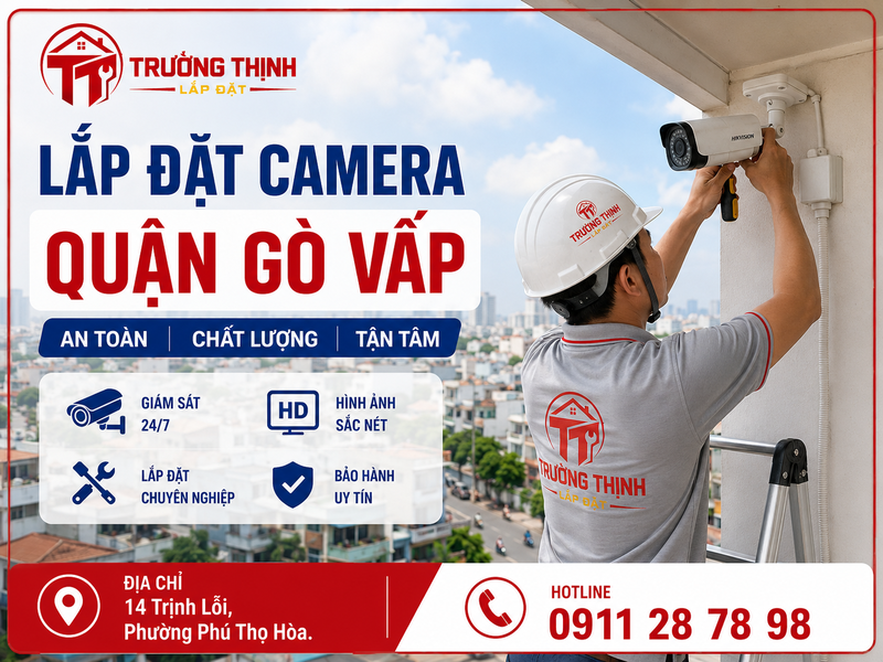Lắp đặt camera Quận Gò Vấp